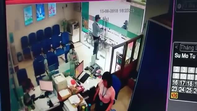 Vụ cướp ngân hàng ở Tiền Giang- Chớp nhoáng trong vài phút