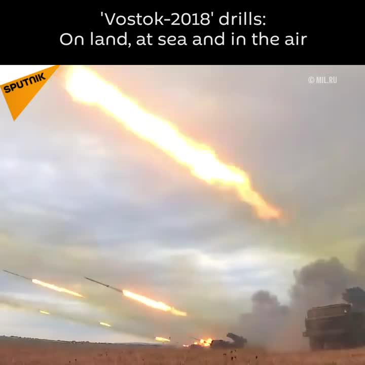 [VIDEO] Chứng kiến sức mạnh “vũ bão” của quân đội Nga tại Vostok-2018