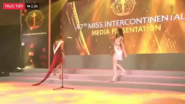 Phần trình diễn của Lê Âu Ngân Anh tại Hoa hậu Liên lục địa - Miss Intercontinental 2018