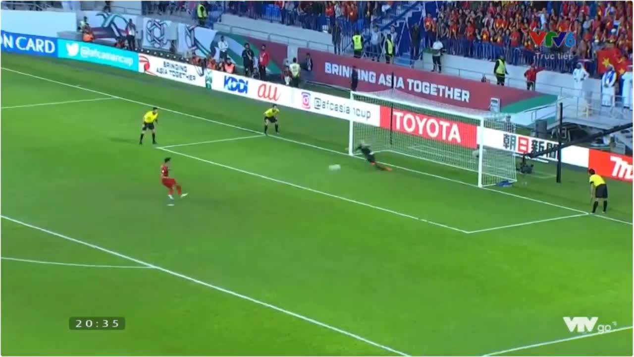 Xem lại loạt đá luân lưu nghẹt thở đưa tuyển Việt Nam vào tứ kết Asian Cup 2019