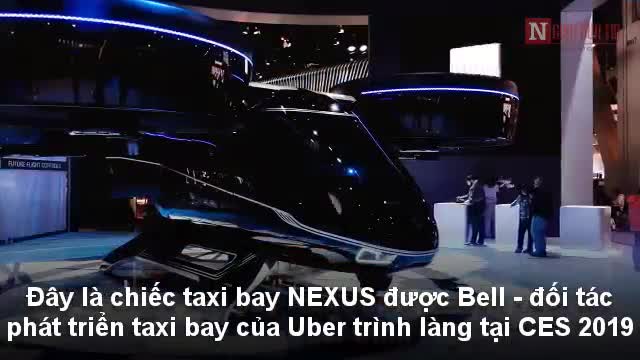 Đối tác phát triển taxi bay của Uber lần đầu tiên hé lộ thiết kế taxi bay