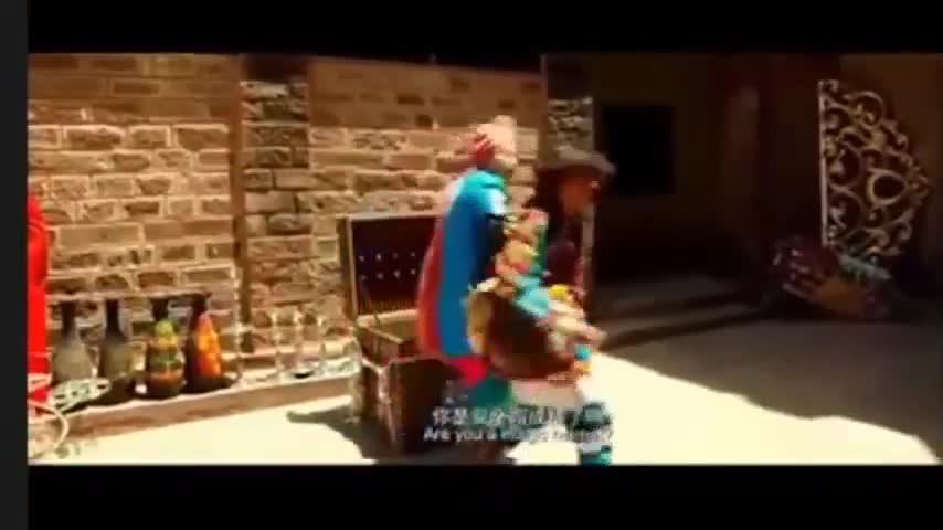 Cảnh hài hước của Vương Bảo Cường trong phim Đại náo Thiên trúc
