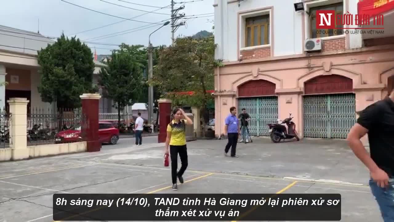 An ninh thắt chặt trước phiên xét xử sơ thẩm vụ gian lận thi cử tại Hà Giang