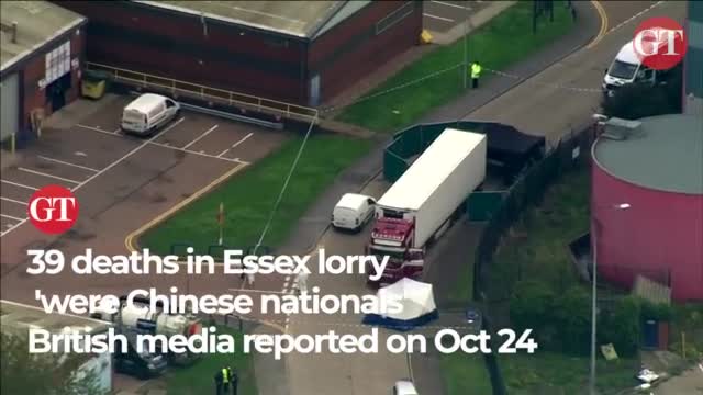 Phát hiện thi thể 39 người Trung Quốc trong xe tải ở Anh