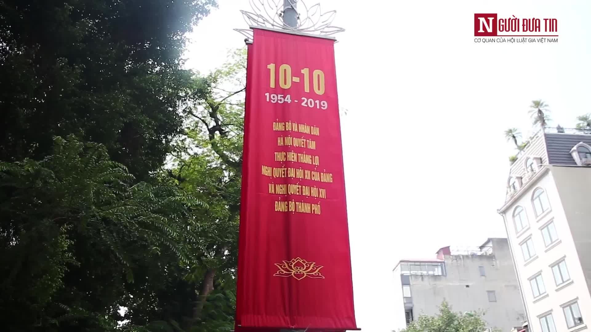 Hà Nội trang hoàng cờ hoa kỷ niệm ngày giải phóng Thủ đô