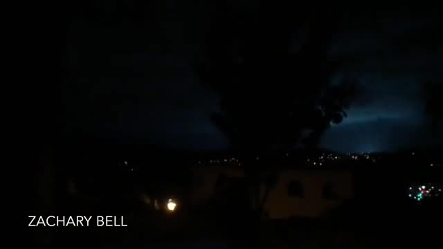 Video: Ánh sáng bất thường trong động đất New Zealand 