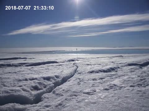 Video: Kinh ngạc cảnh hồ Greenland khổng lồ biến mất trong vài giờ 