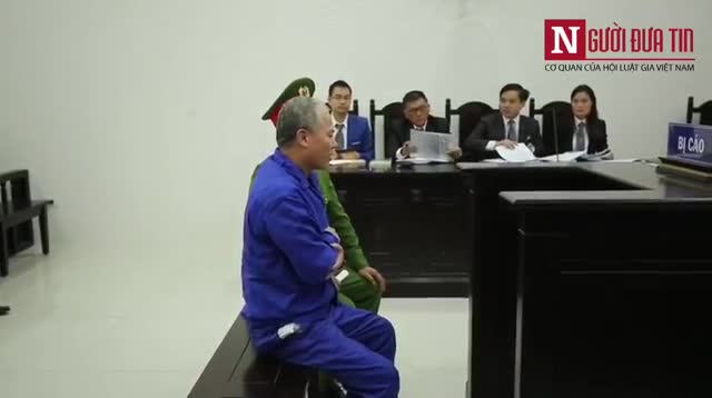Bị cáo Nguyễn Văn Đông nói lời sau cùng.