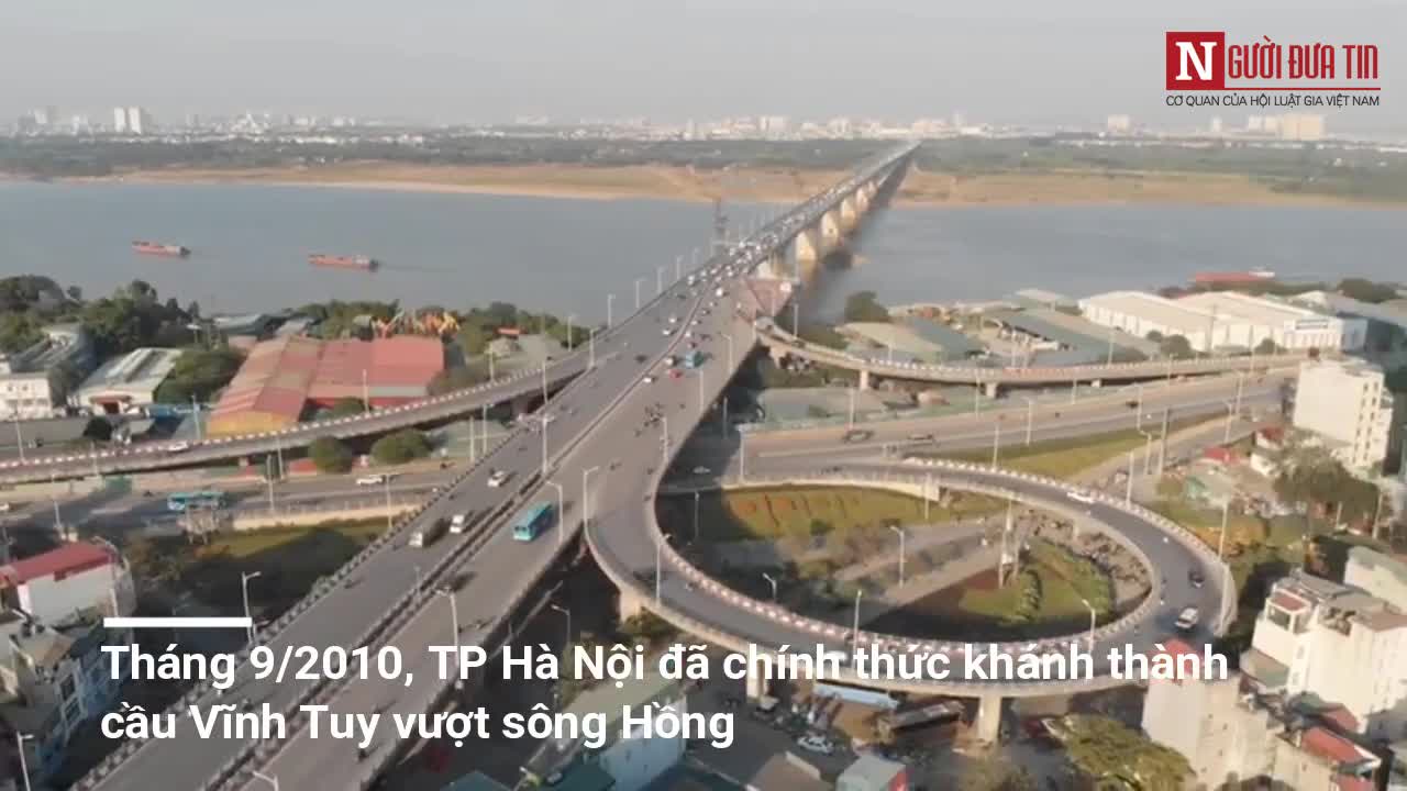 Ngắm nhìn cây cầu Vĩnh Tuy sắp được nhân bản