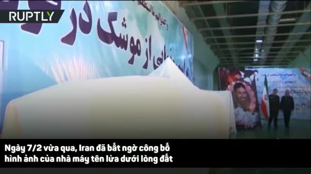 Khám phá nhà máy tên lửa được ví như thành phố ngầm dưới lòng đất của Iran
