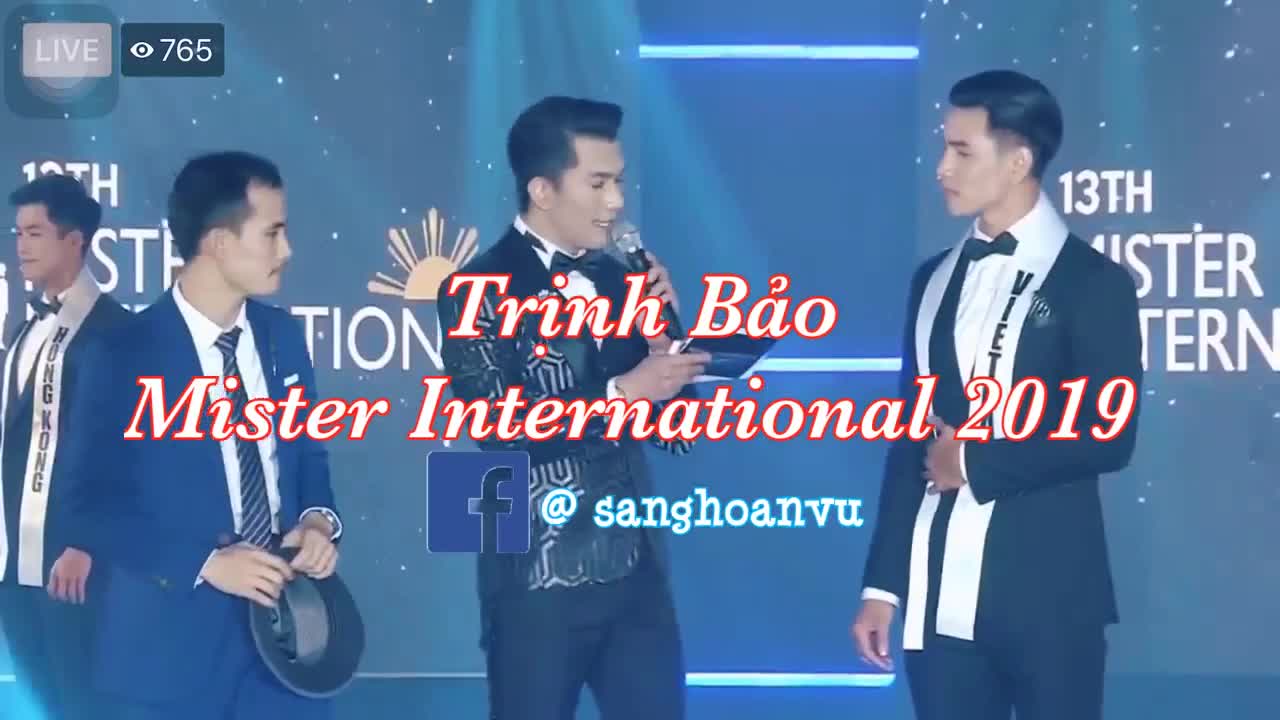Đại diện Việt Nam thi ứng xử tại Mister International 2019