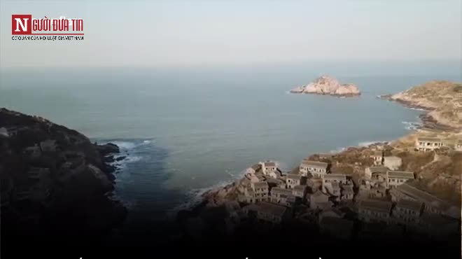 Ghé thăm “Ngôi làng ma” nằm giữa biển ở Trung Quốc