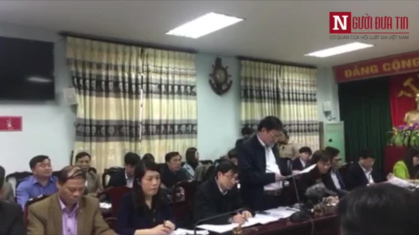 Lãnh đạo huyện Thuận Thành lên thông tin họp báo