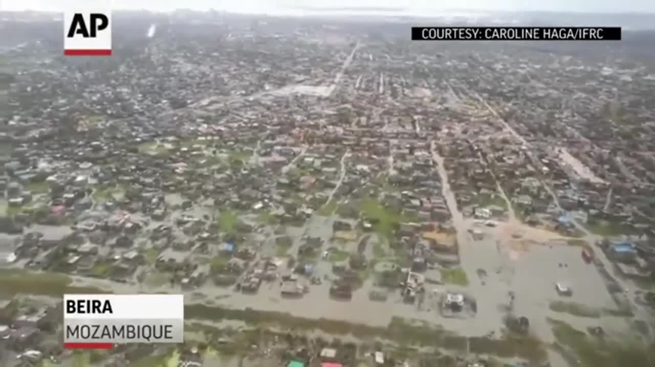 Siêu bão Idai tàn phá Mozambique