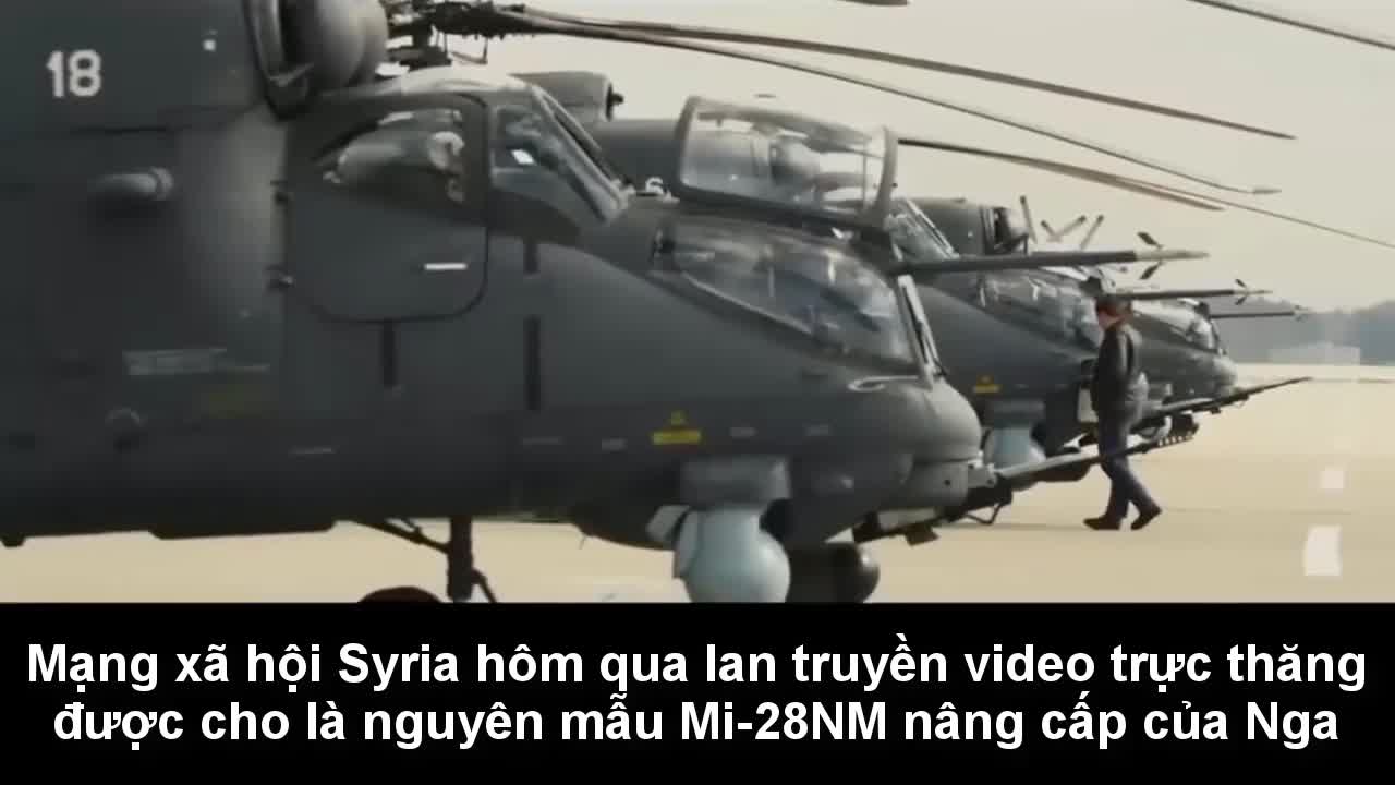 Khám phá sức mạnh trực thăng MI-28 vừa được Nga đưa đến Syria