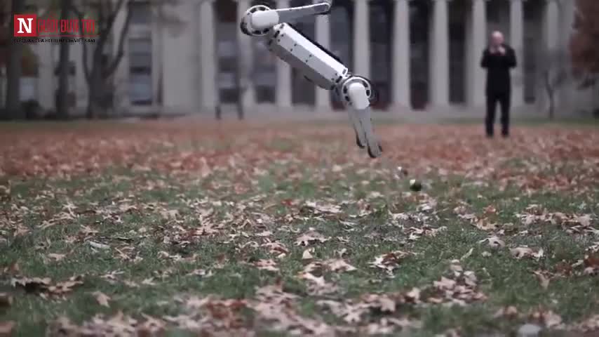 Khám phá chó robot đầu tiên trên thế giới có thể nhảy lộn ngược