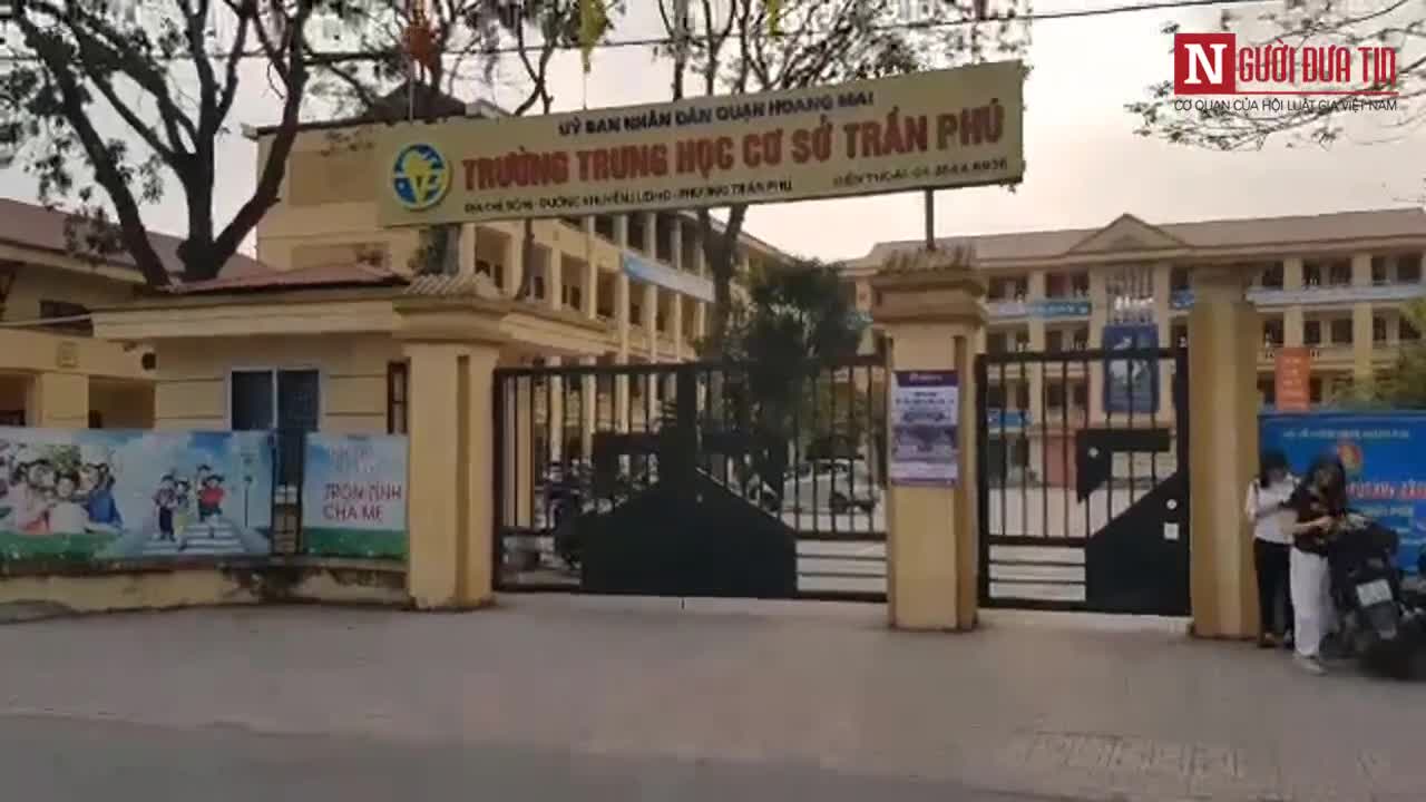 Trường Trần Phú nơi có tin phản ánh thầy dâm ô học sinh