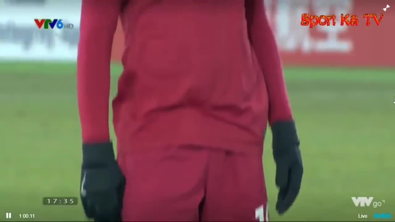 Những pha cản phá xuất thần của Bùi Tiến Dũng trận U23 Việt Nam-U23 Qatar