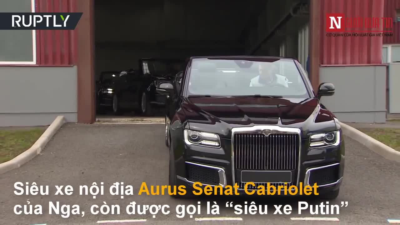 Cận cảnh dàn “siêu xe Putin” - “Rolls-Royce mui trần” của nước Nga