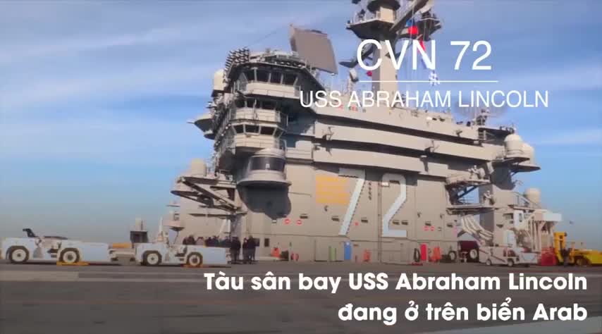 Bên trong siêu tàu sân bay Mỹ triển khai trên biển Arab