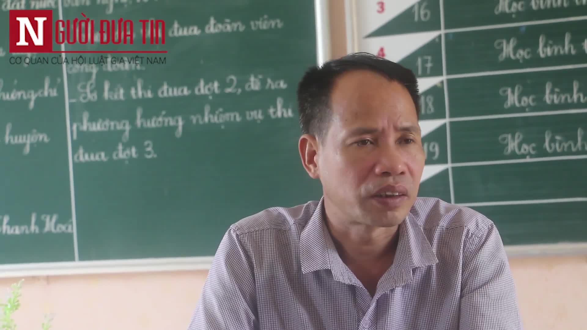 Clip: Cận cảnh hiện trường vụ 5 học sinh và giáo viên bị đâm chém loạn xa ở Thanh Hóa
