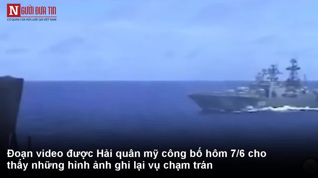 Khoảnh khắc tàu chiến Mỹ - Nga suýt chạm mặt trên biển Hoa Đông