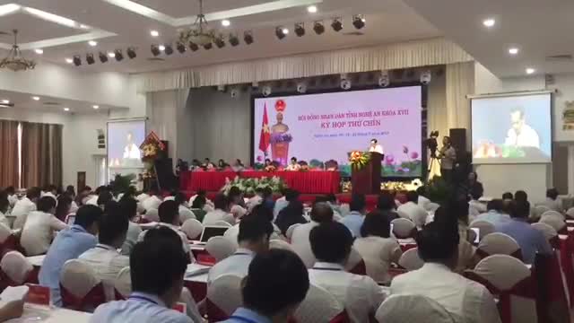 Khai mạc kỳ họp thứ 9, HĐND tỉnh Nghệ An