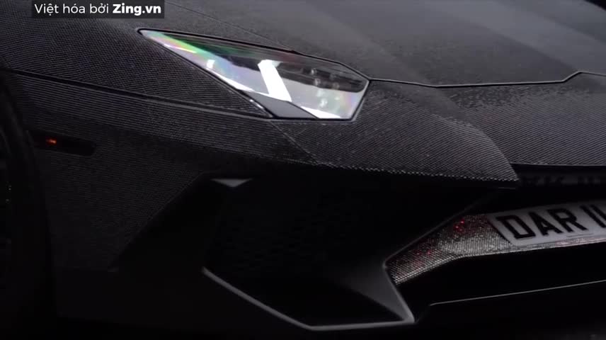 Cận cảnh Lamborghini Aventador SV đính 2 triệu viên kim cương