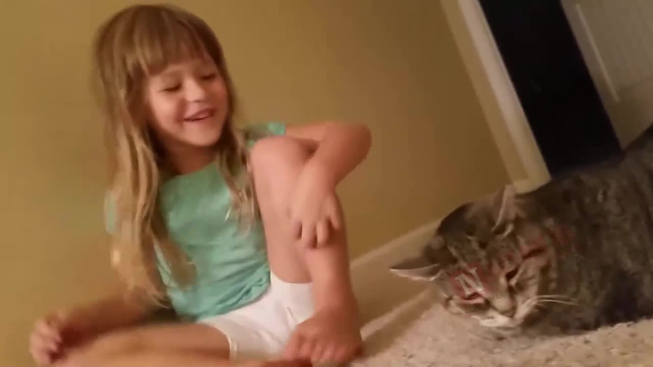 Cười ra nước mắt khi trẻ em đối đầu động vật
