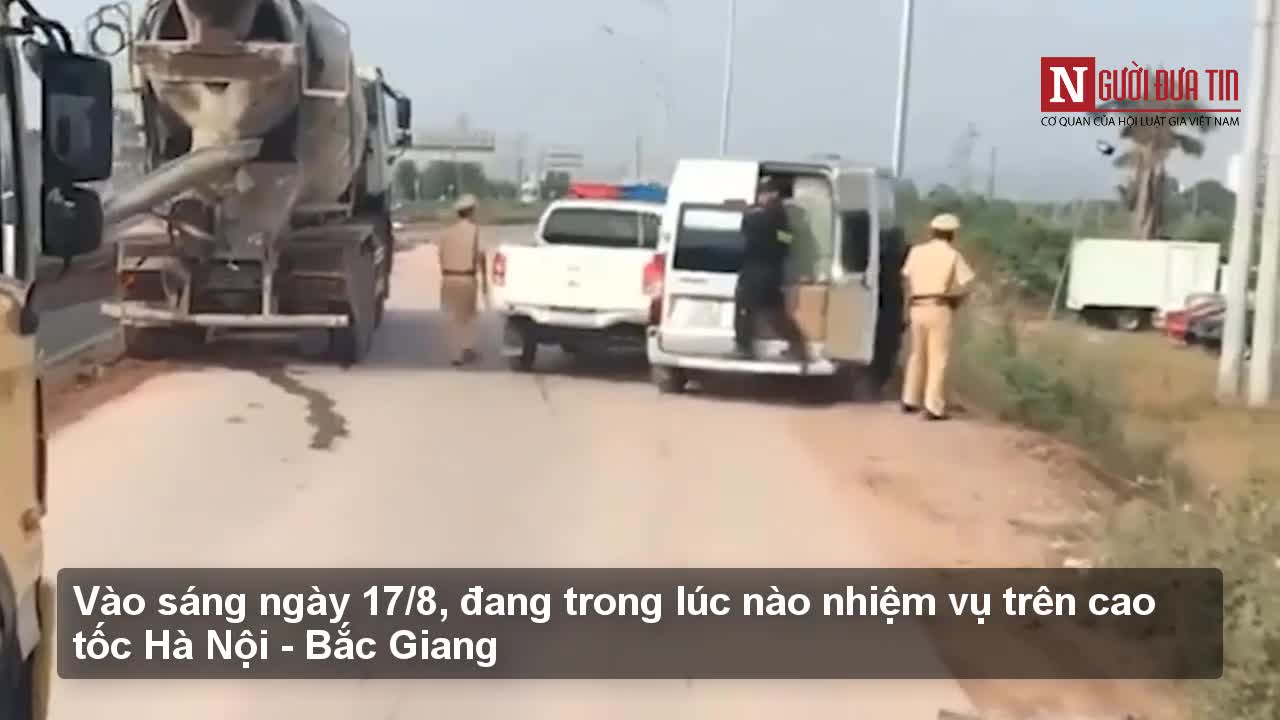 Vụ xe 16 chỗ bỏ chạy trên cao tốc Hà Nội - Bắc Giang: Không có tiếng súng nổ