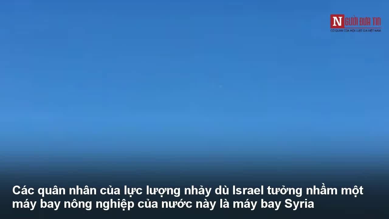 Lính Israel nổ súng vào máy bay dân sự vì tưởng nhầm là máy bay Syria