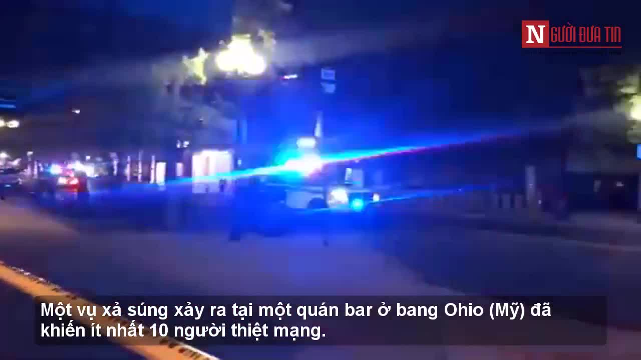 Ít nhất 10 người chết trong vụ xả súng tại quán bar