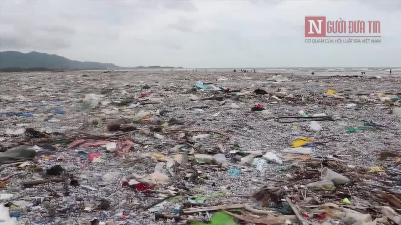Video: Kinh hãi cảnh rác bủa vây bở biển Phước Hưng, Phước Tỉnh ở Bà Rịa - Vũng Tàu 