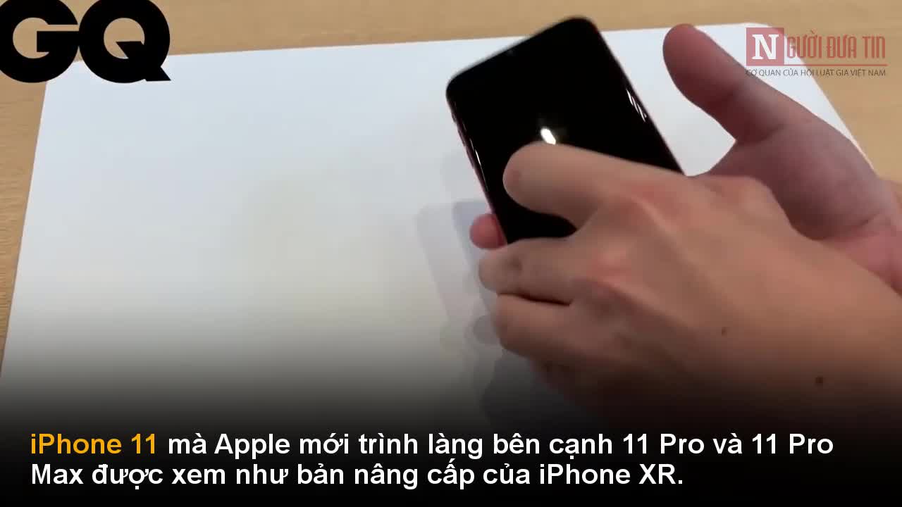 Video thực tế đầu tiên về iPhone 11
