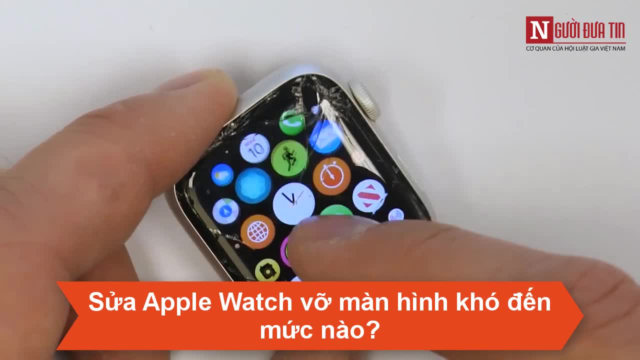 Sửa Apple Watch khó đến mức nào?