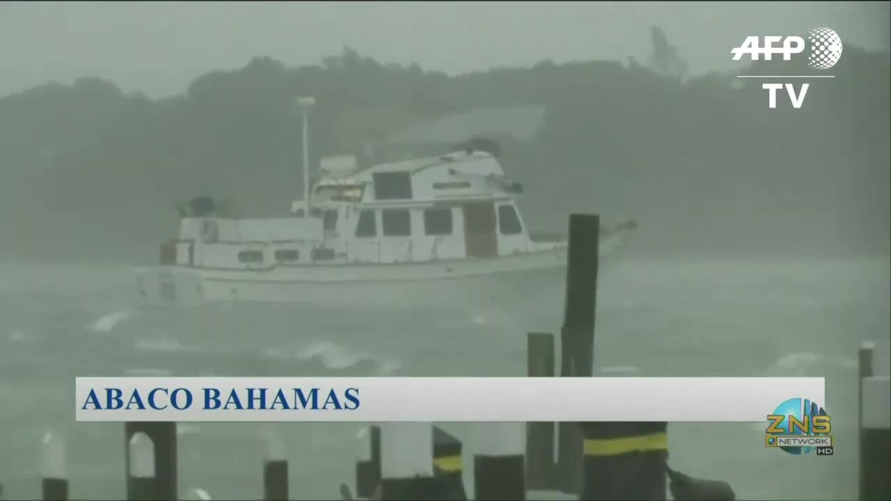 Video bão Dorian đổ bộ vào quần đảo Bahamas