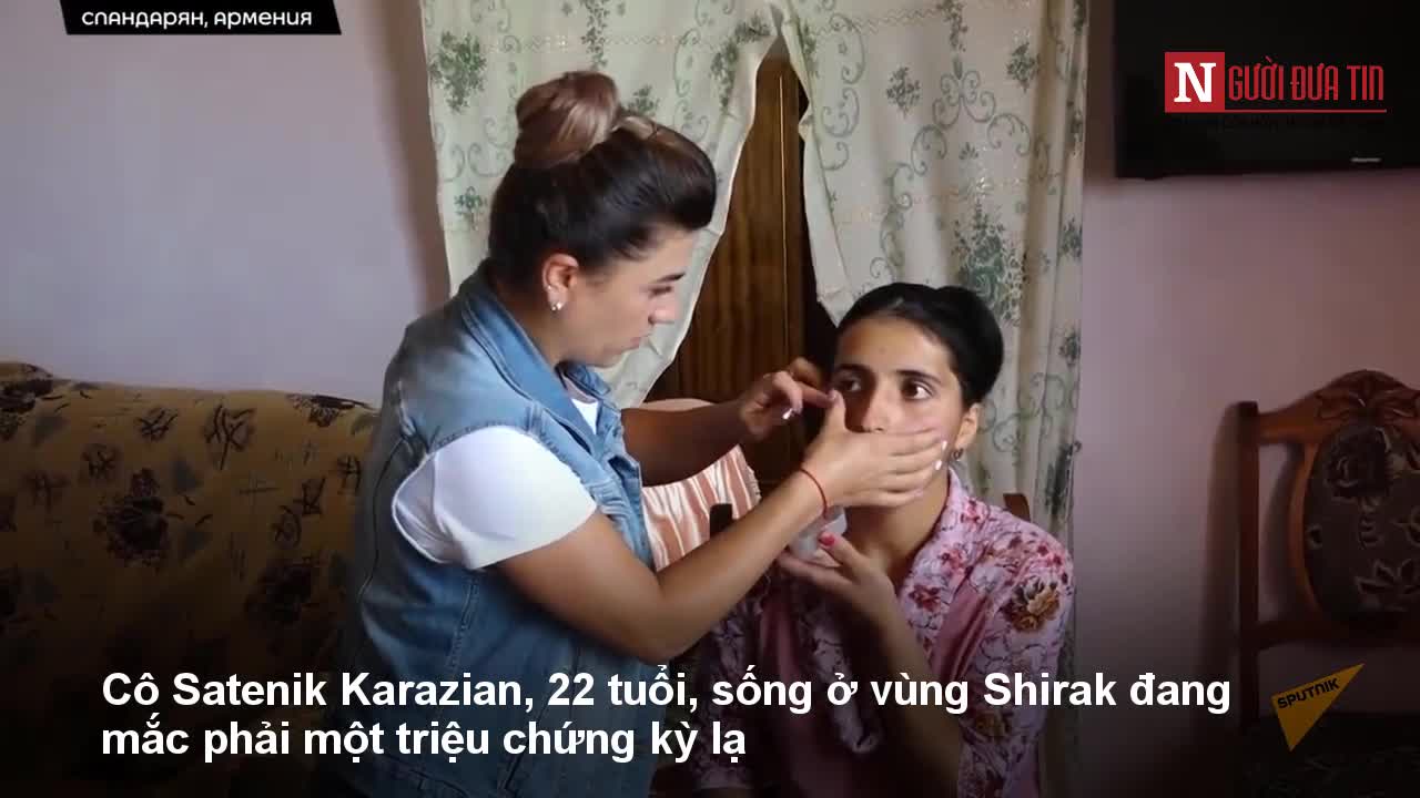 Kỳ lạ cô gái Armenia khóc ra 50 dị vật như thủy tinh mỗi ngày
