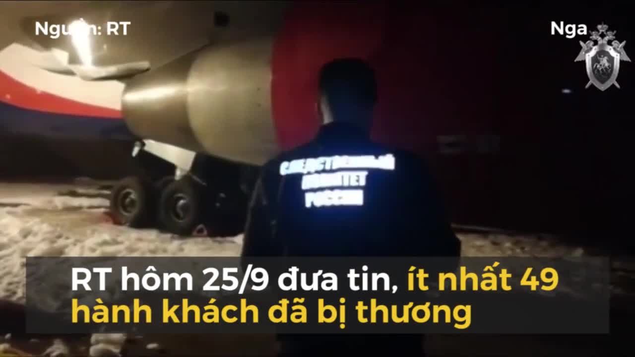 Máy bay khởi hành từ Cam Ranh cháy càng đáp, 49 khách bị thương