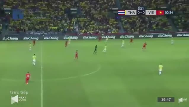 Video tuyển Việt Nam vs Thái Lan ở King's Cup 2019