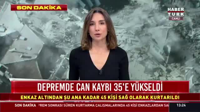 Bé gái 2 tuổi sống sót kỳ diệu dù bị chôn vùi suốt 24 giờ sau trận động đất ở Thỗ Nhĩ Kỳ