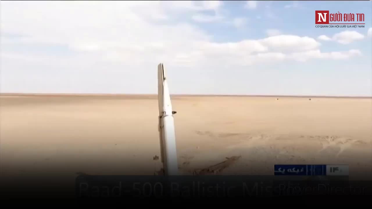Xem uy lực tên lửa tự chế mới nhất của Iran