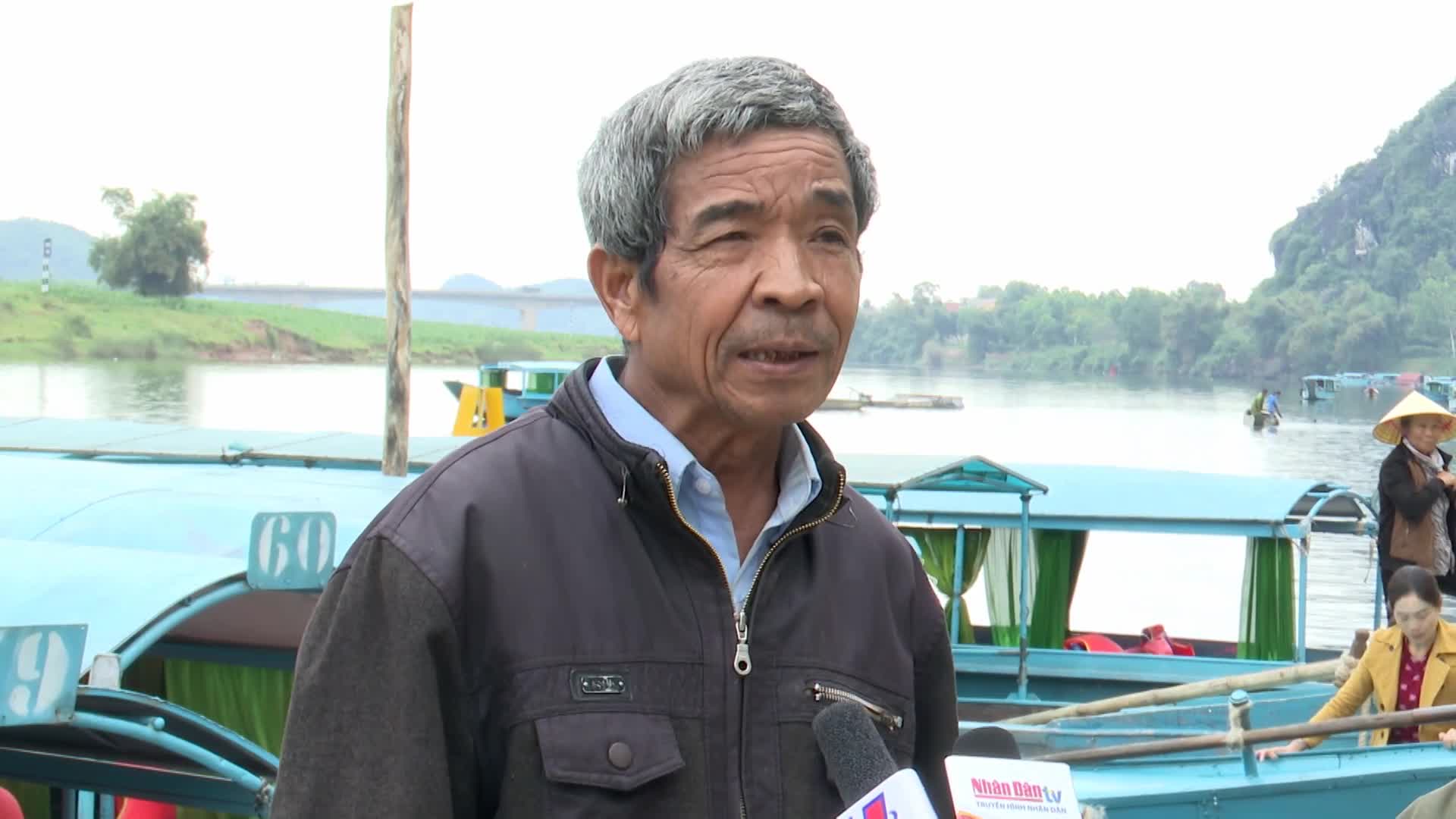 Ông Mai Văn Giáp, trú thị trấn Phong Nha