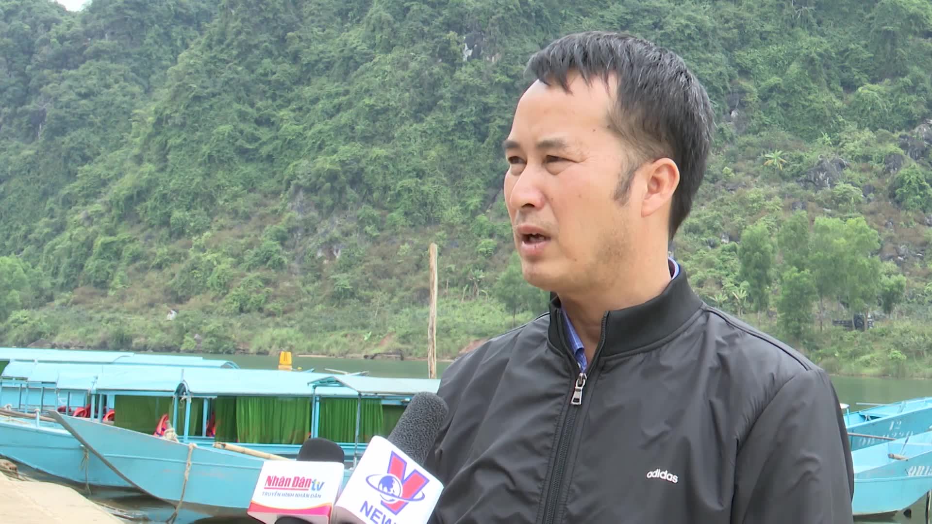 Ông Lê Chiêu Nguyên, Phó Giám đốc Trung tâm du lịch Phong Nha - Kẻ Bàng