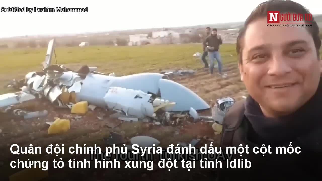 Syria bắn hạ máy bay không người lái Thổ Nhĩ Kỳ