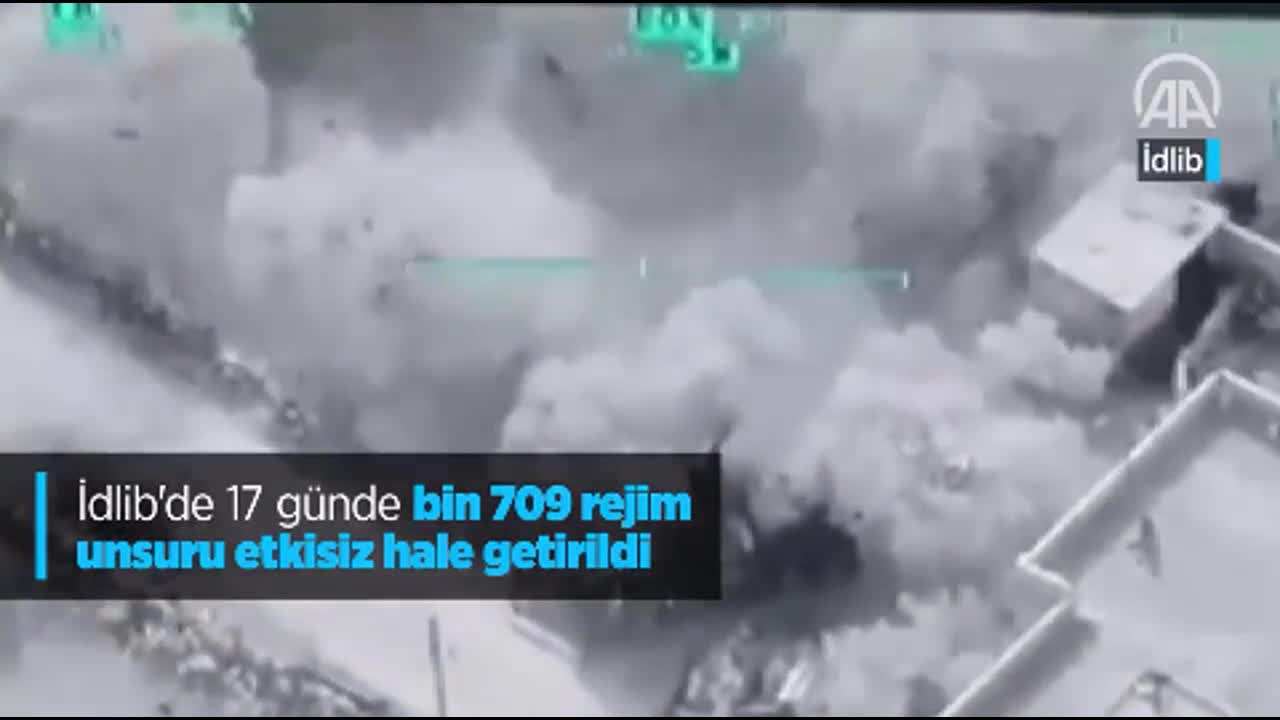 Thổ Nhĩ Kỳ công bố video tấn công quân đội Syria tại Idlib