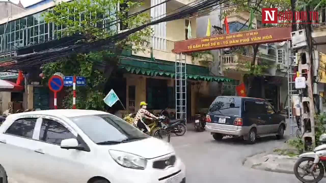 Phường Nguyễn Trãi tổ chức lần 2 đạp xe tuyên truyền phòng chống COVID-19 khắp đường phố