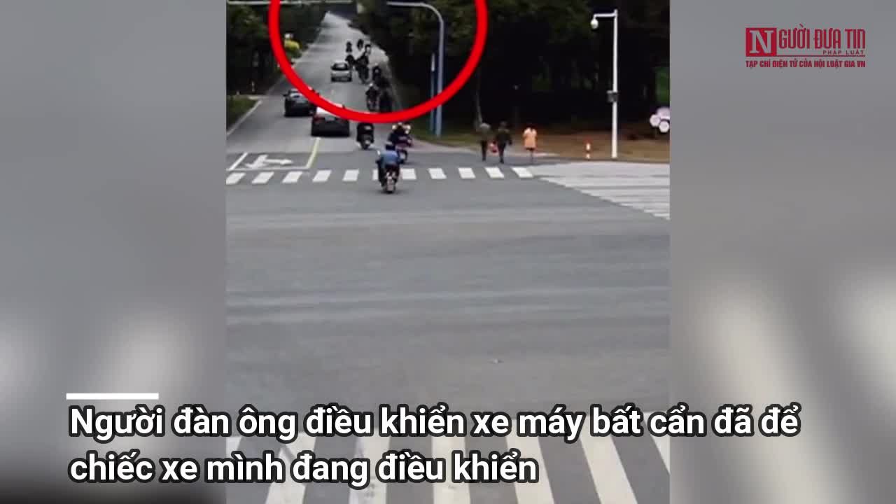 Mũ bảo hiểm cứu người đi xe máy thoát án tử