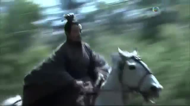 Lưu Bị phi ngựa qua suối Đàn Khê.
