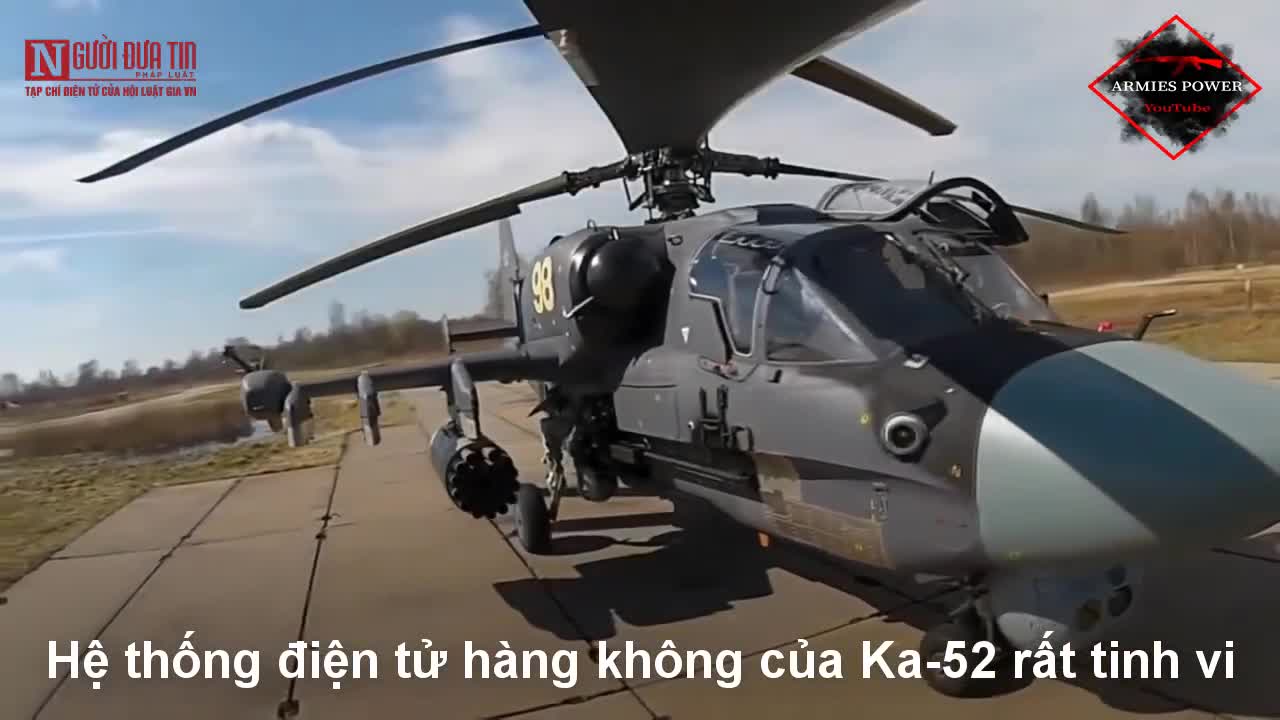 Khám phá năng lực tìm diệt mục tiêu đáng sợ của “cá sấu” Ka-52